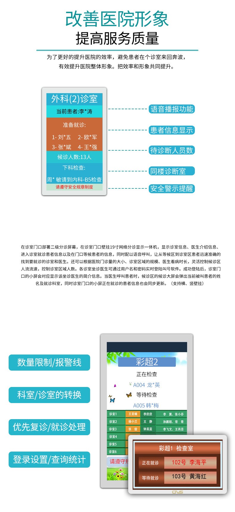 改善醫院形象
